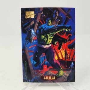 1994 Marvel Masterpieces #50 HULK Trading Card, Hildebrandt Brothers (B30)